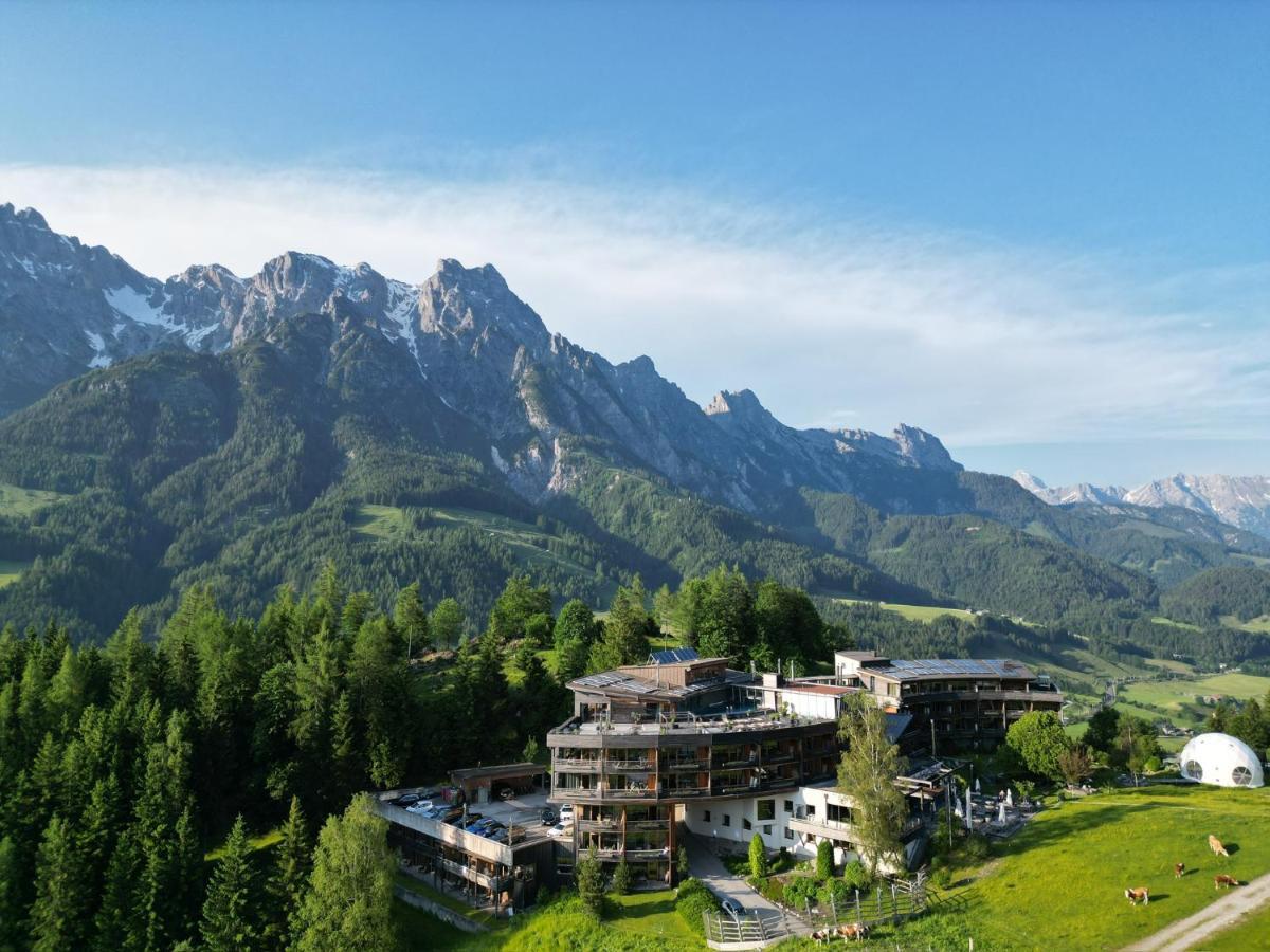 Holzhotel Forsthofalm Leogang Extérieur photo