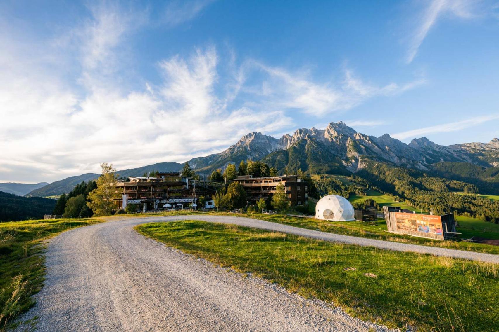 Holzhotel Forsthofalm Leogang Extérieur photo