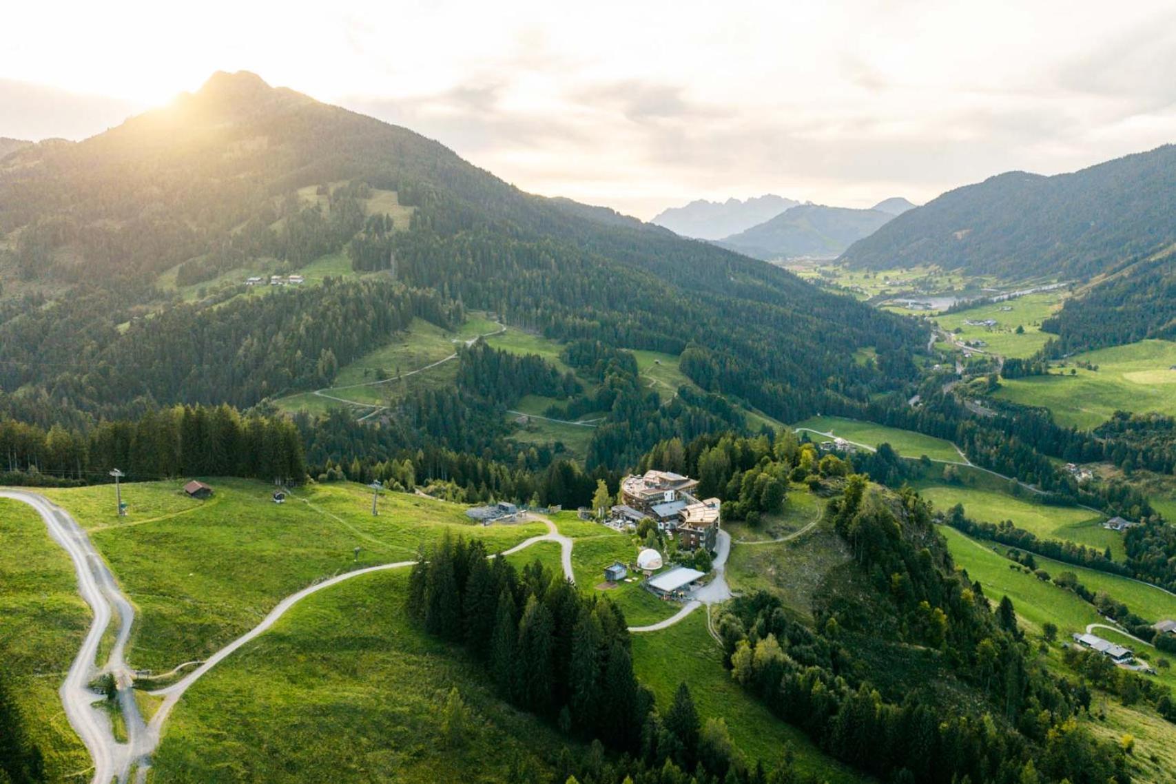 Holzhotel Forsthofalm Leogang Extérieur photo
