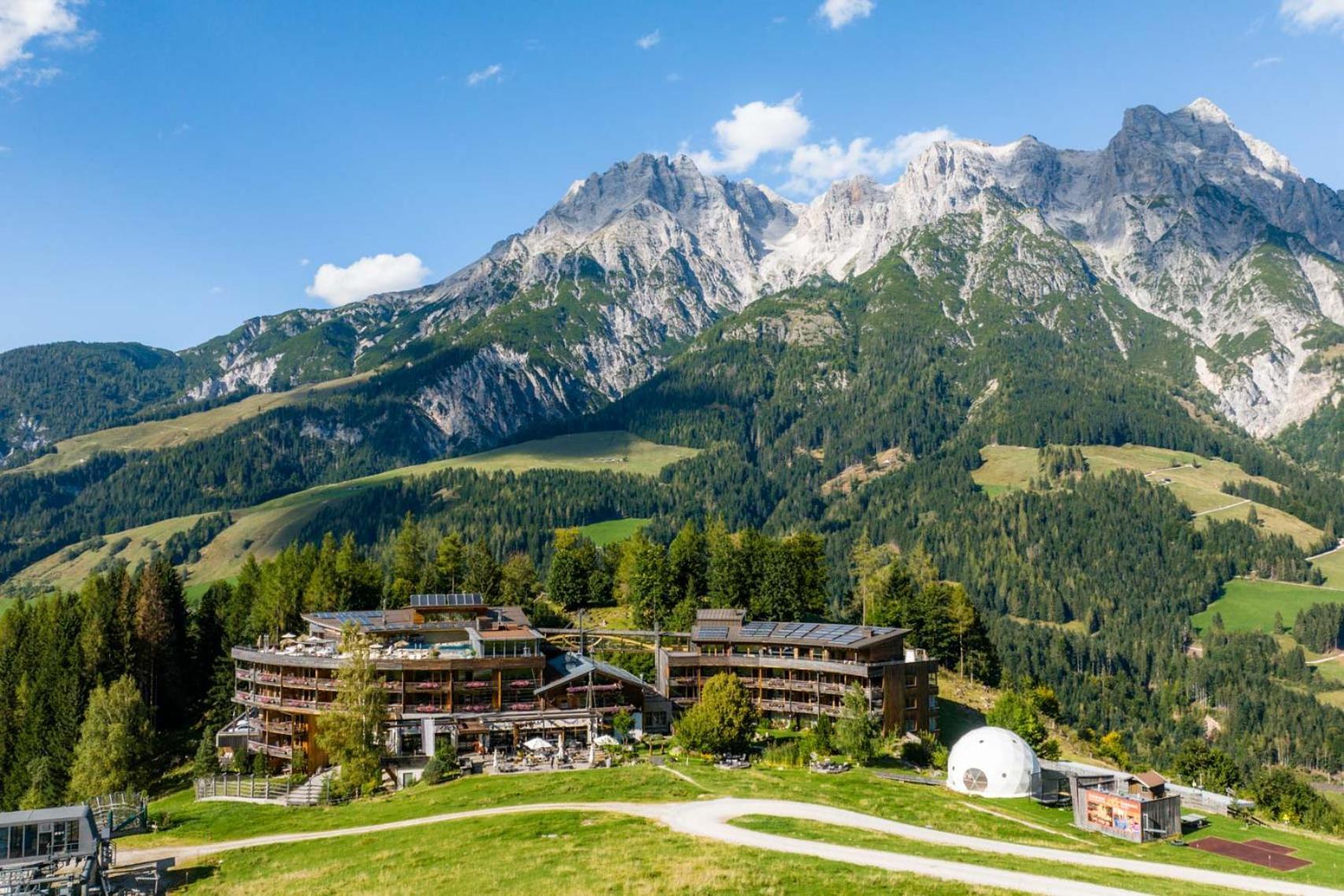 Holzhotel Forsthofalm Leogang Extérieur photo