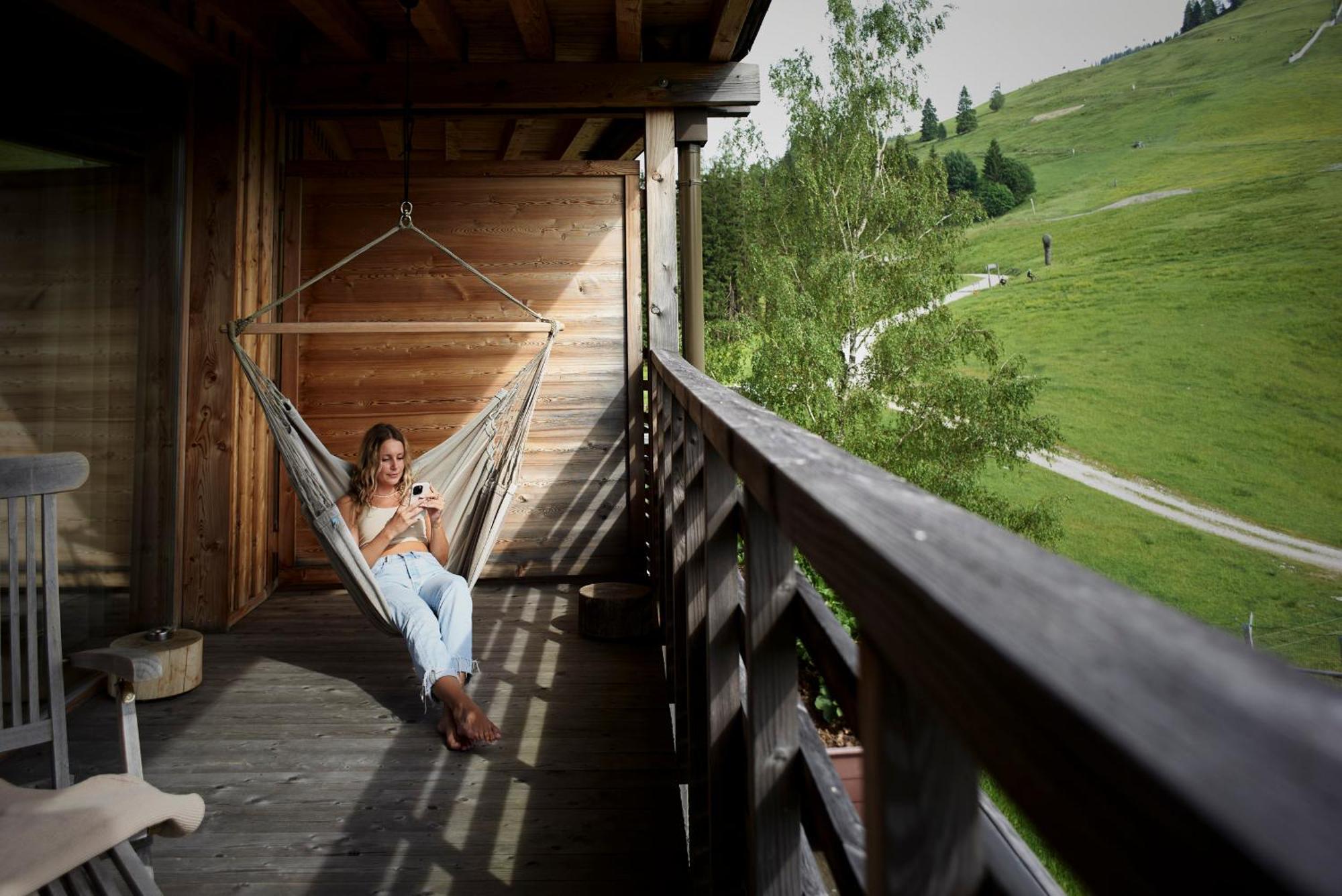 Holzhotel Forsthofalm Leogang Extérieur photo