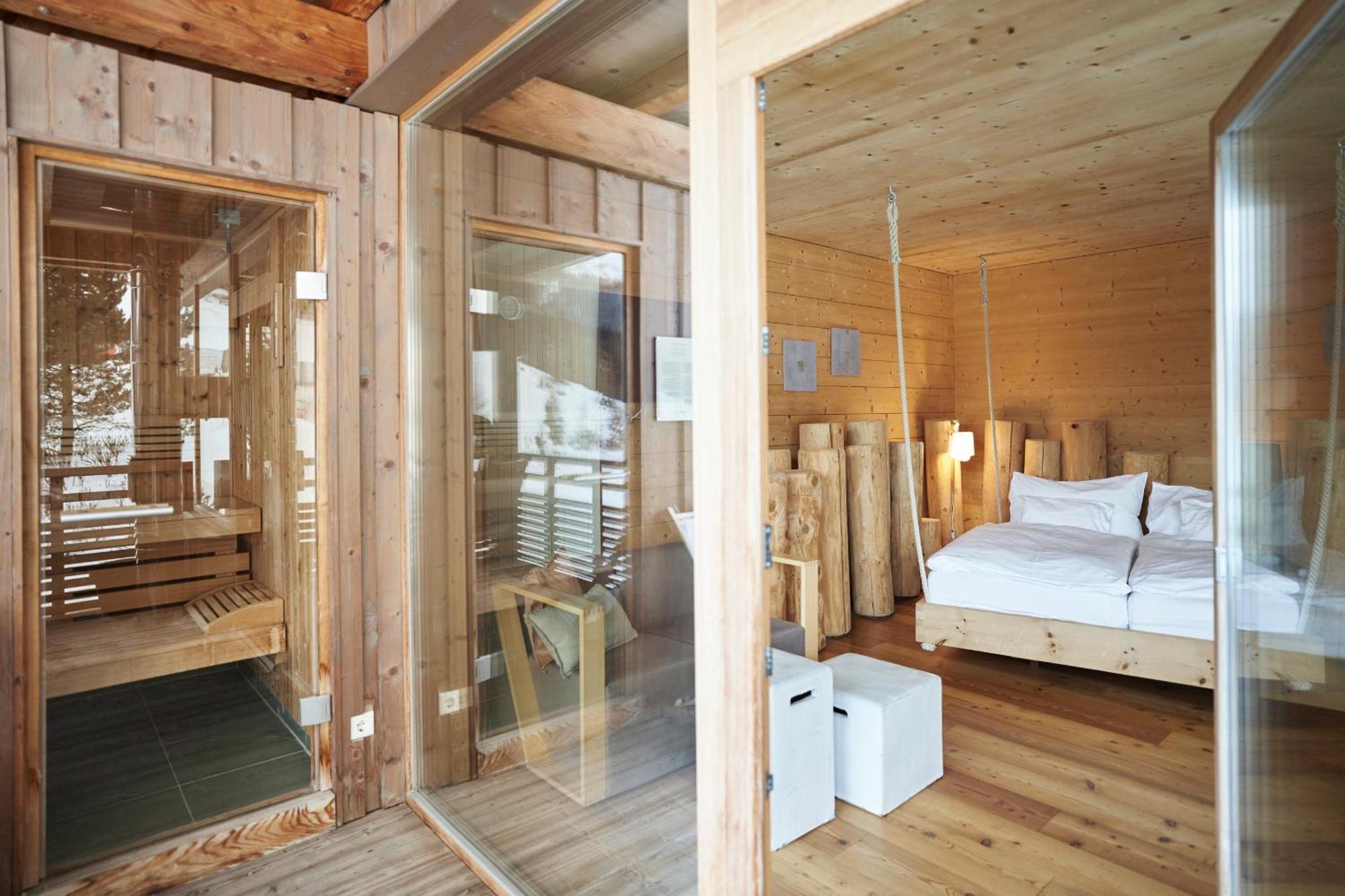 Holzhotel Forsthofalm Leogang Extérieur photo